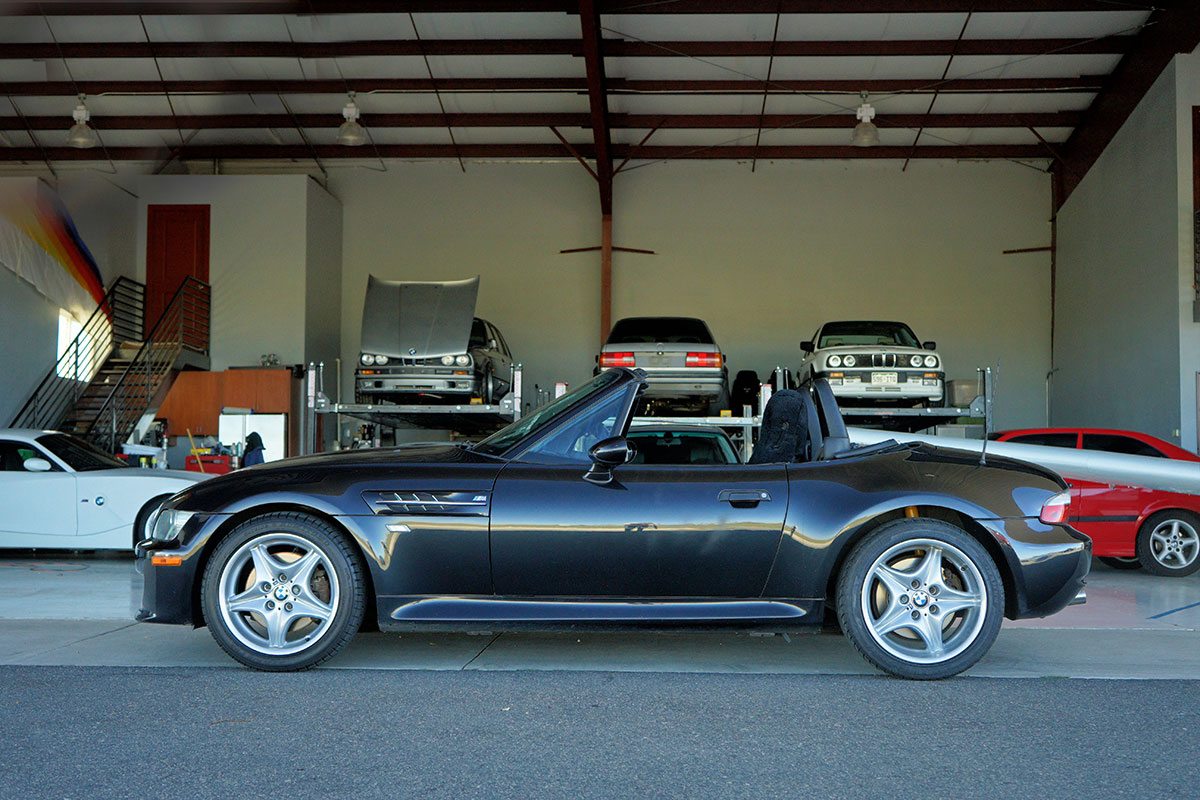 2000 BMW M Roadster exterior photo